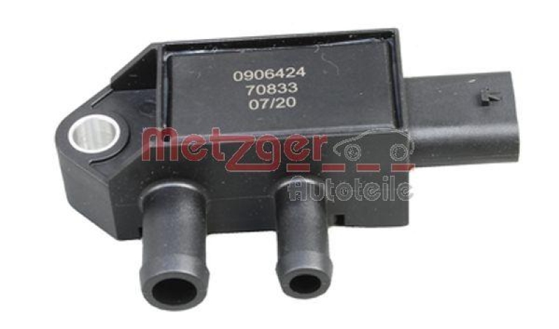 METZGER 0906424 Sensor, Abgasdruck f&uuml;r OPEL/VAUXHALL