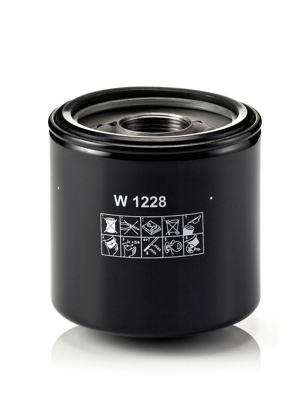 MANN-FILTER W 1228 Ölfilter für Isuzu