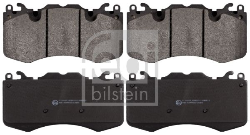 FEBI BILSTEIN 116126 Bremsbelagsatz für Land Rover