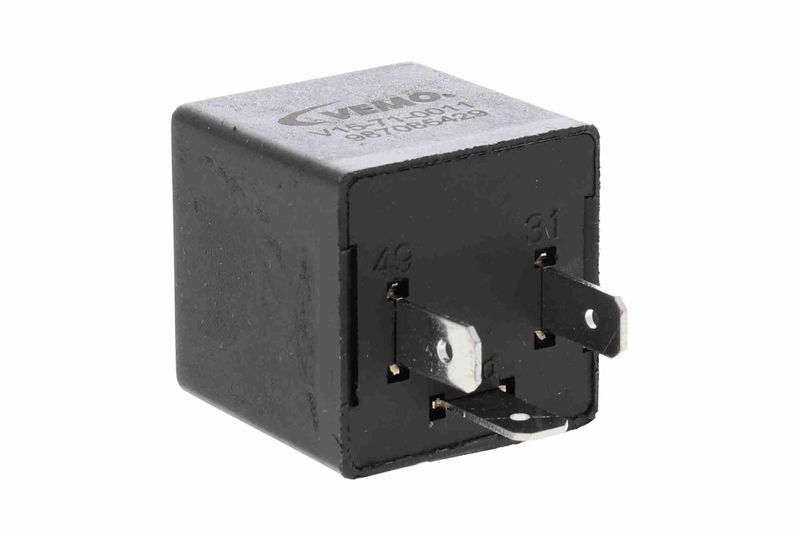 VEMO V15-71-0011 Blinkgeber 12V, 3 Pins, 2/4 x 21 + 5 W, Relaisnumme für VW