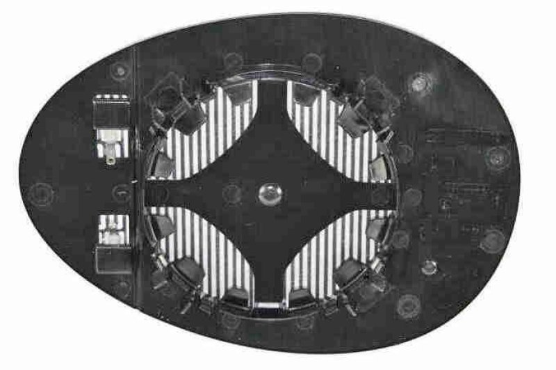 VEMO V20-69-0025 Spiegelglas, Außenspiegel für BMW