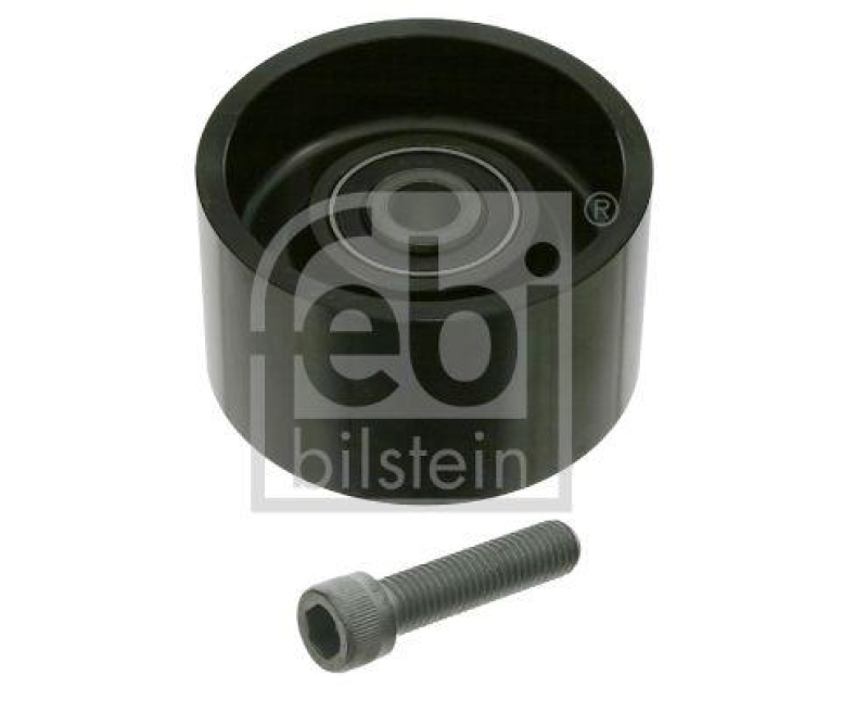 FEBI BILSTEIN 22877 Umlenkrolle für Keilrippenriemen, mit Schraube für M A N