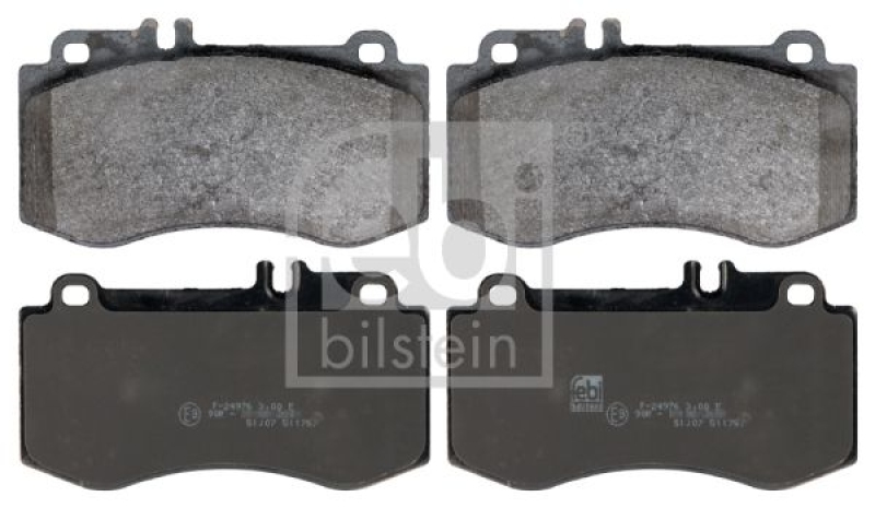 FEBI BILSTEIN 116131 Bremsbelagsatz für Mercedes-Benz