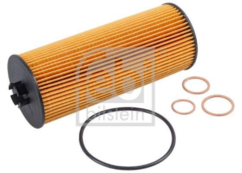 FEBI BILSTEIN 38616 Ölfilter mit Dichtringen für Mercedes-Benz