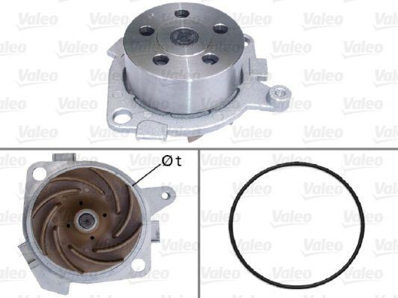 VALEO 506525 Wasserpumpe ALFA ROMEO, FIAT ALFA ROMEO