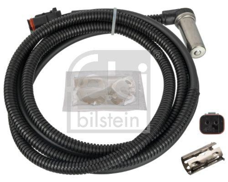 FEBI BILSTEIN 174527 ABS-Sensor mit Hülse und Fett für Scania