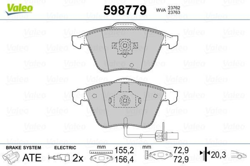 VALEO 598779 SBB-Satz PREMIUM