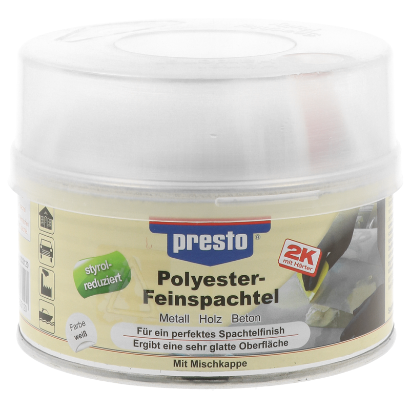 PRESTO 833120 Polyester Feinspachtel 500g