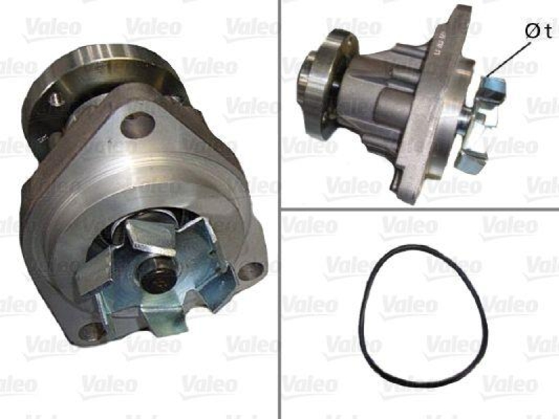 VALEO 506527 Wasserpumpe CADILLAC, OPEL, SAAB, VAUXHA