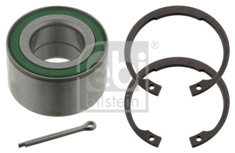 FEBI BILSTEIN 04799 Radlagersatz mit Sicherungsringen und Splint für Opel