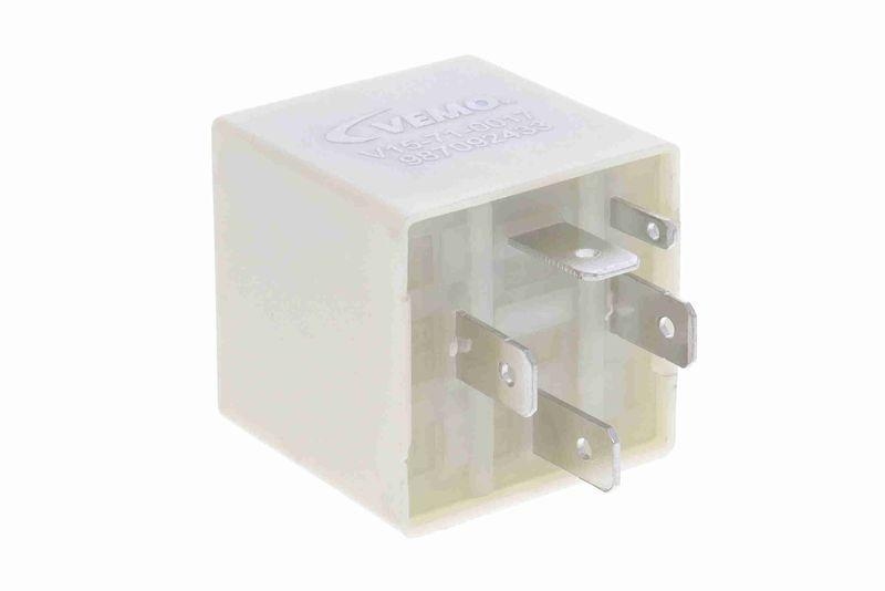 VEMO V15-71-0017 Relais, Kraftstoffpumpe 12V, 5 Pins, 30A, Relaisnummer 30 für VW