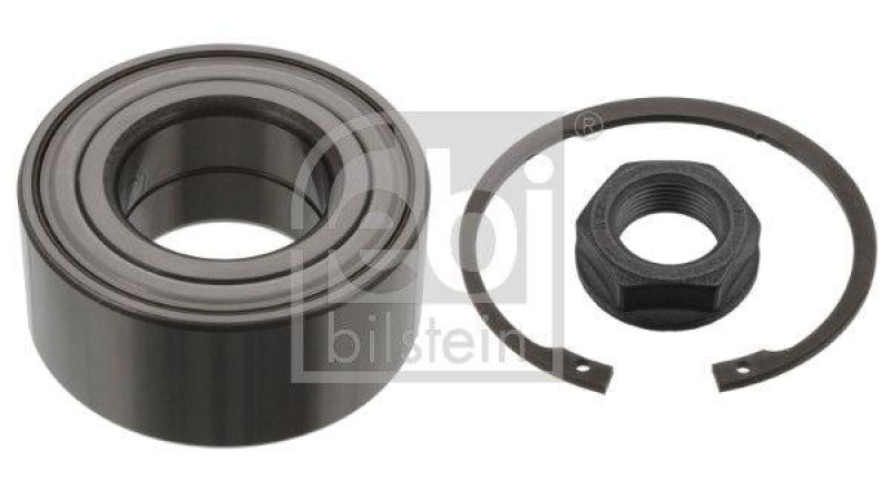 FEBI BILSTEIN 05543 Radlagersatz mit Achsmutter und Sicherungsring für Peugeot