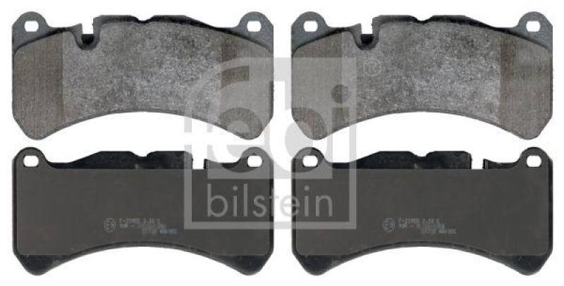 FEBI BILSTEIN 116138 Bremsbelagsatz für Mercedes-Benz