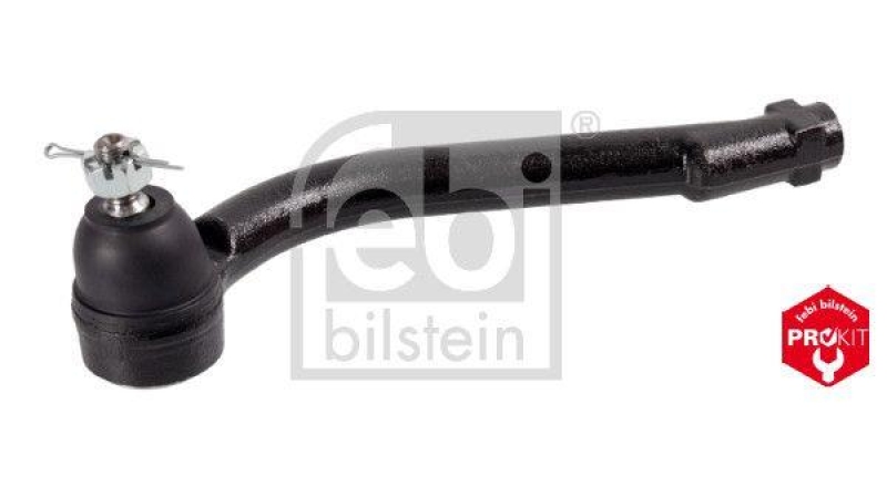 FEBI BILSTEIN 170982 Spurstangenendstück mit Kronenmutter und Splint für HYUNDAI