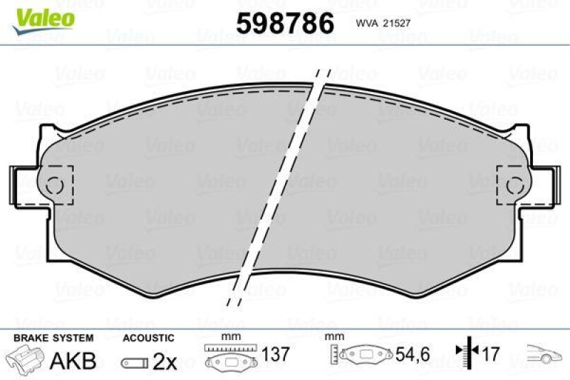 VALEO 598786 SBB-Satz PREMIUM