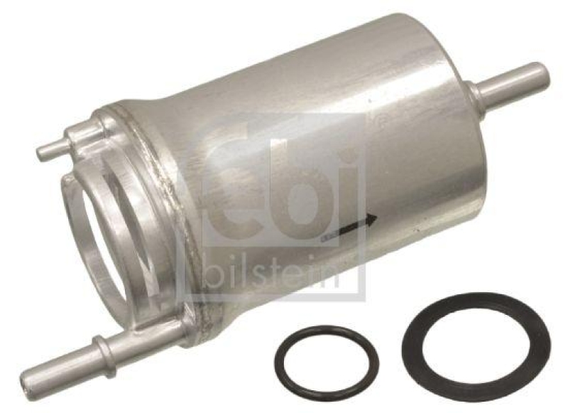 FEBI BILSTEIN 101316 Kraftstofffilter mit Dichtringen für VW-Audi