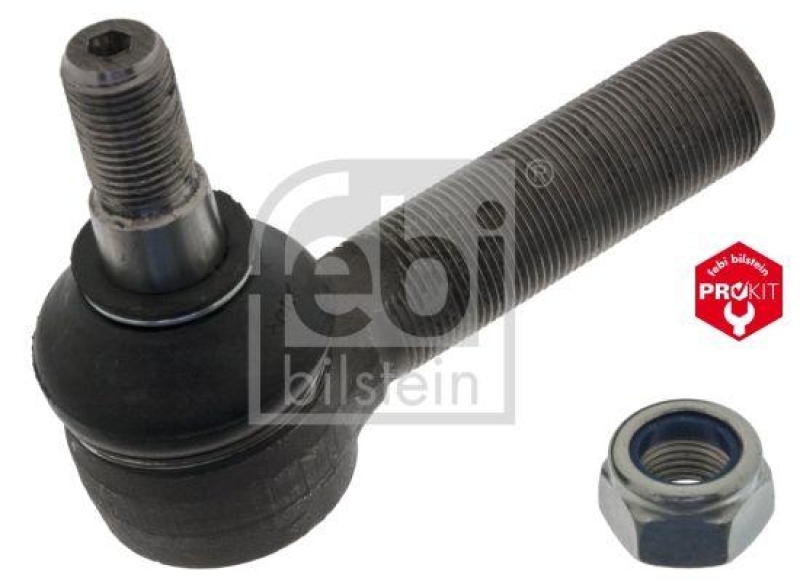 FEBI BILSTEIN 48754 Lenkstangenendstück mit Sicherungsmutter für RENAULT (RVI)