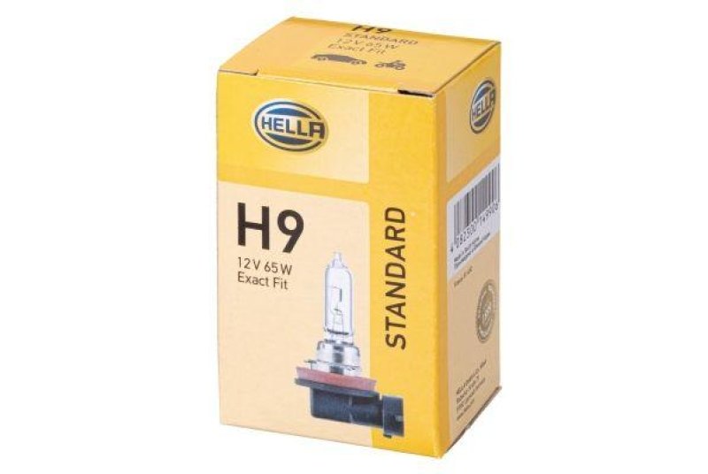 HELLA 8GH 008 357-001 Glühlampe H9 12 V 65 W