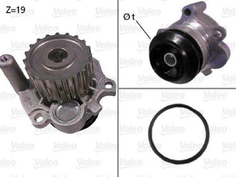 VALEO 506533 Wasserpumpe AUDI, SEAT, SKODA, VOLKSWAGE