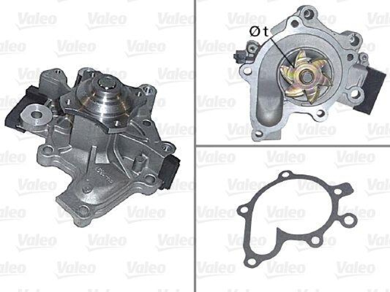 VALEO 506536 Wasserpumpe FORD USA, MAZDA FORD PROBE