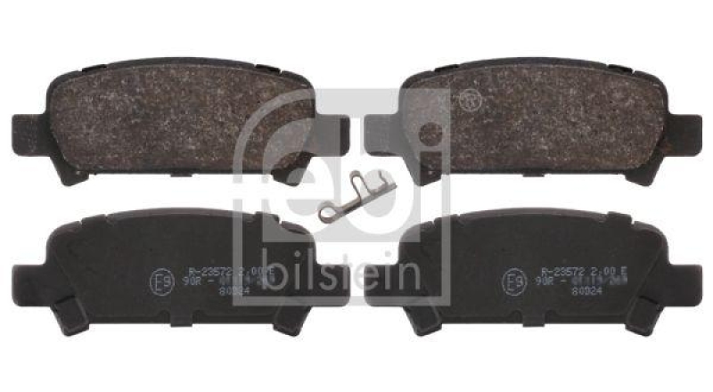 FEBI BILSTEIN 16659 Bremsbelagsatz für SUBARU