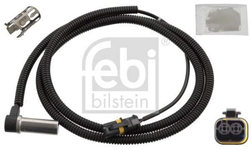 FEBI BILSTEIN 107660 ABS-Sensor mit Hülse und Fett für M A N