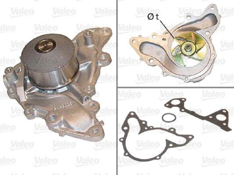 VALEO 506539 Wasserpumpe MITSUBISHI Pajero II