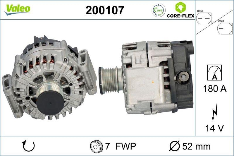 VALEO 200107 Generator - CORE-FLEX - MERCEDES E