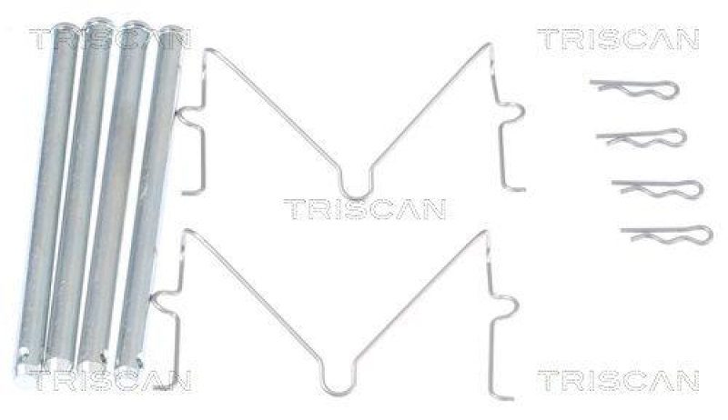 TRISCAN 8105 131648 Montagesatz, Scheibenbremsbelag für Toyota