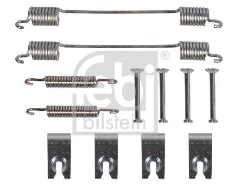 FEBI BILSTEIN 182034 Zubehörsatz für Bremsbacken für Gebrauchsnr. für Befestigungssatz