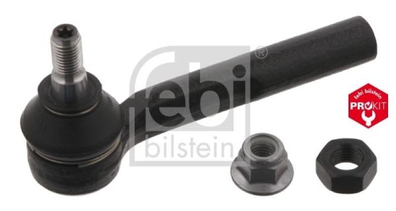 FEBI BILSTEIN 34319 Spurstangenendstück mit Sicherungsmutter und Kontermutter für Opel