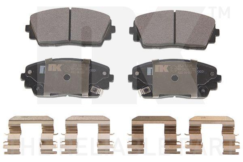 NK 223524 Bremsbelagsatz, Scheibenbremse für KIA