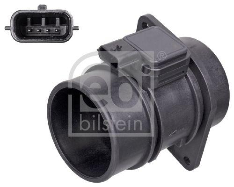 FEBI BILSTEIN 102549 Luftmassenmesser mit Gehäuse für Renault