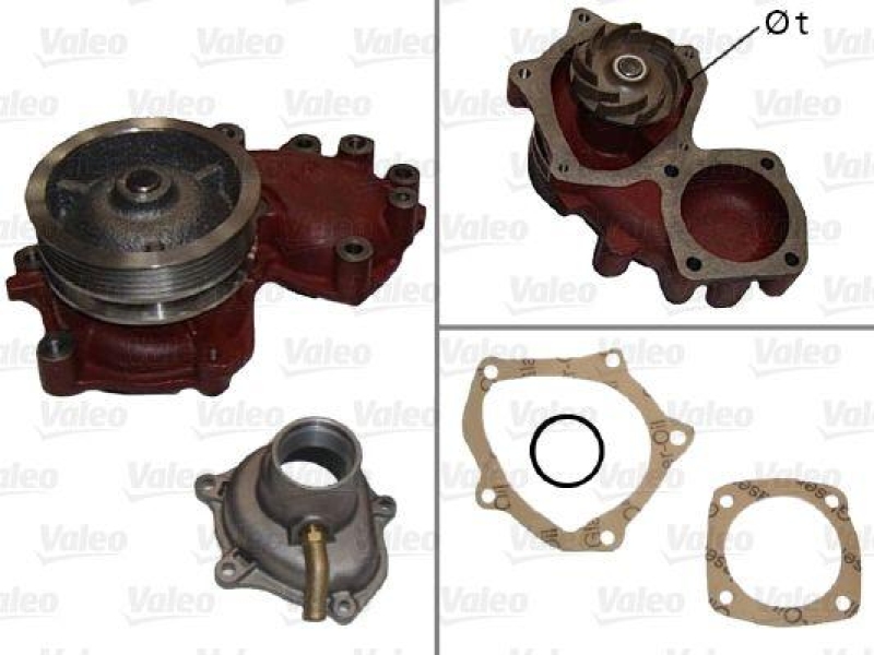 VALEO 506560 Wasserpumpe ALFA ROMEO, FIAT, LANCIA AL