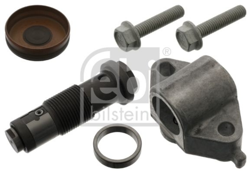 FEBI BILSTEIN 47325 Kettenspanner für Steuerkette, mit Gehäuse und Anbaumaterial für Mercedes-Benz