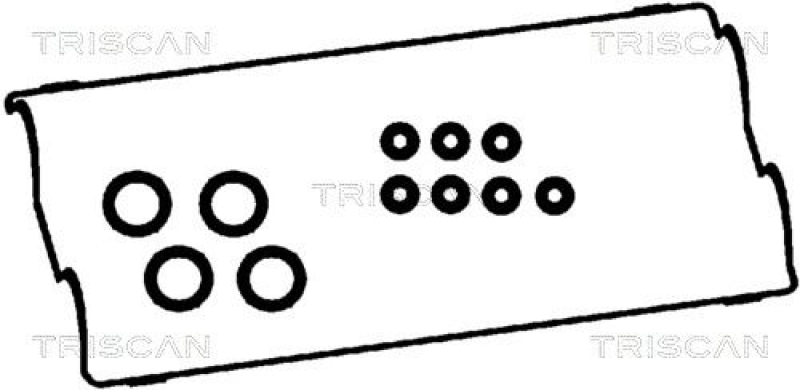 TRISCAN 515-3057 Ventildeckeldichtungsatz für Honda