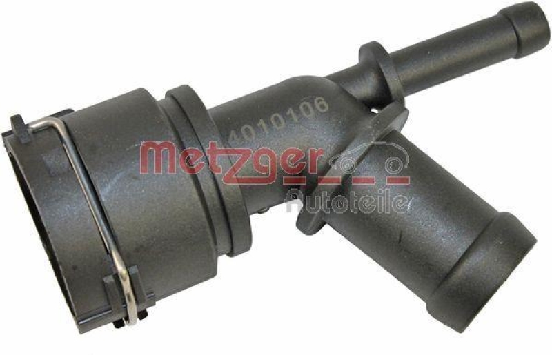 METZGER 4010106 K&uuml;hlmittelflansch f&uuml;r AUDI/SEAT/SKODA/VW