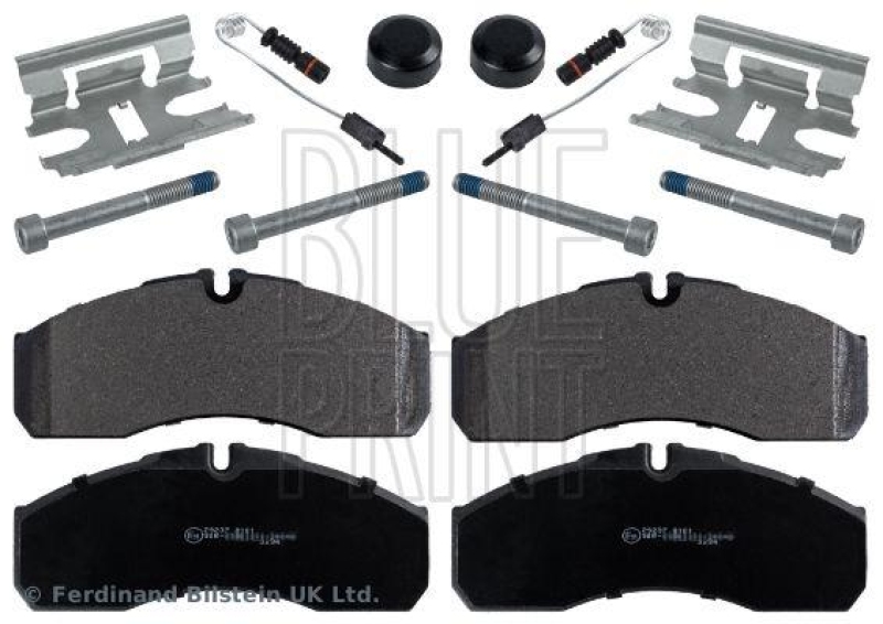 BLUE PRINT ADU174279 Bremsbelagsatz mit Befestigungsmaterial f&uuml;r Mercedes-Benz PKW