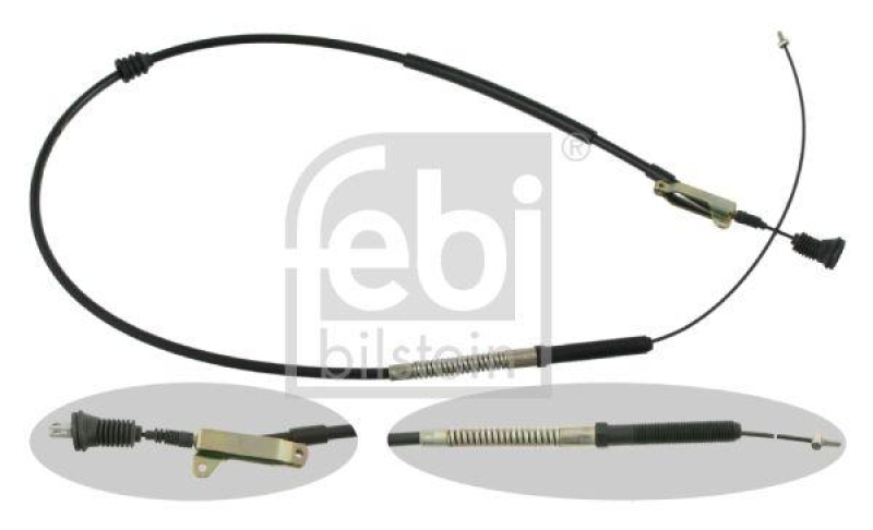 FEBI BILSTEIN 15751 Handbremsseil längs für VOLVO