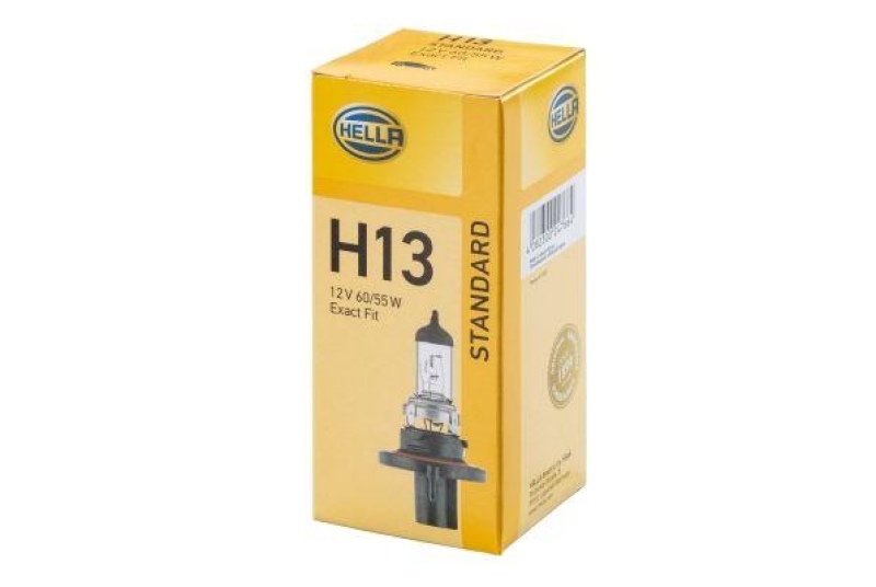 HELLA 8GJ 008 837-121 Glühleuchte 12V H13 P26,4t