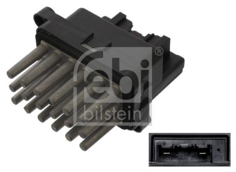 FEBI BILSTEIN 38645 Widerstand für Innenraumgebläse für Ford