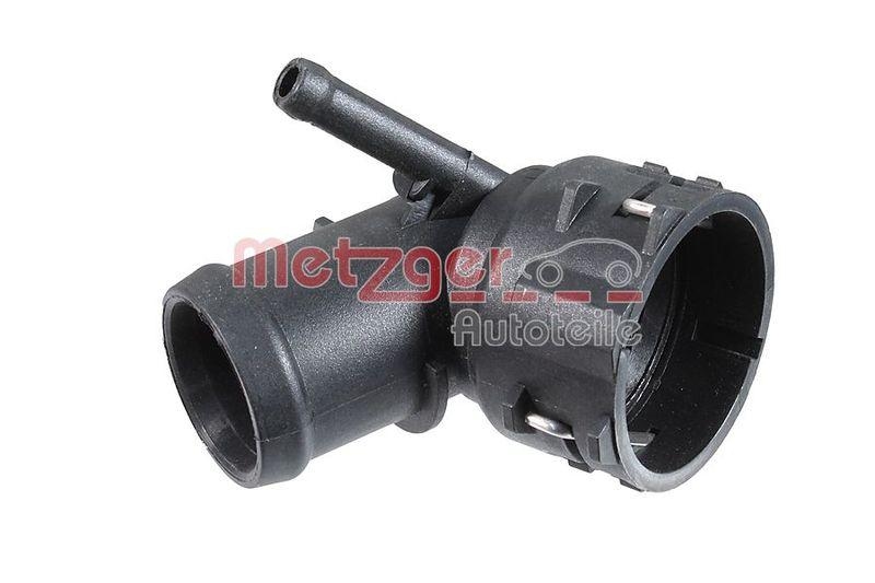 METZGER 4010113 Kühlmittelflansch für AUDI/SEAT/SKODA/VW OHNE DICHTUNG