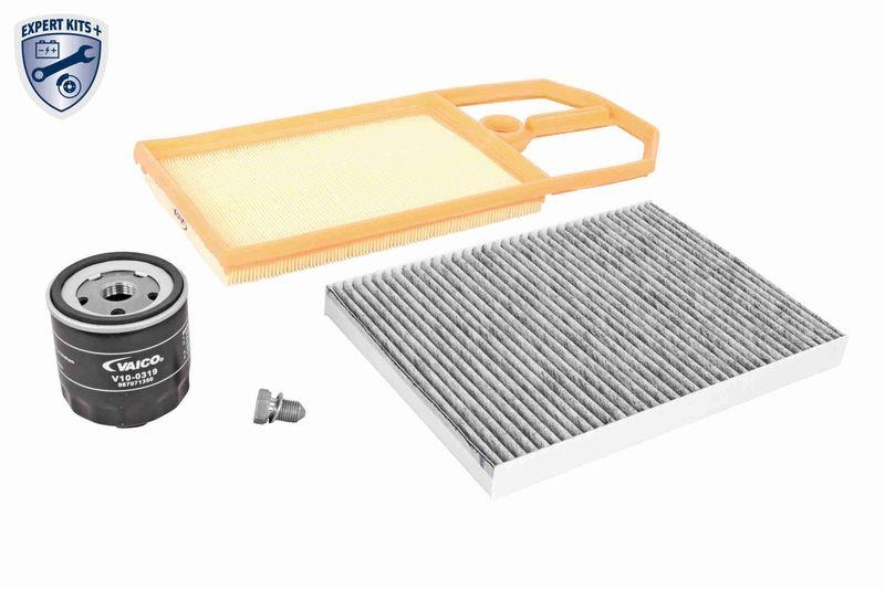 VAICO V10-7435 Filter-Satz Filter Kit Klein inkl. Ölablassschraube für VW