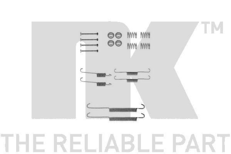 NK 7999613 Zubehörsatz, Bremsbacken für PEUGEOT, TALBOT