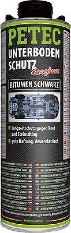 PETEC 73110 Unterbodenschutz Bitumen Saugdose schwarz 1000ml