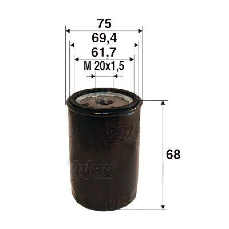 VALEO 586051 Filter