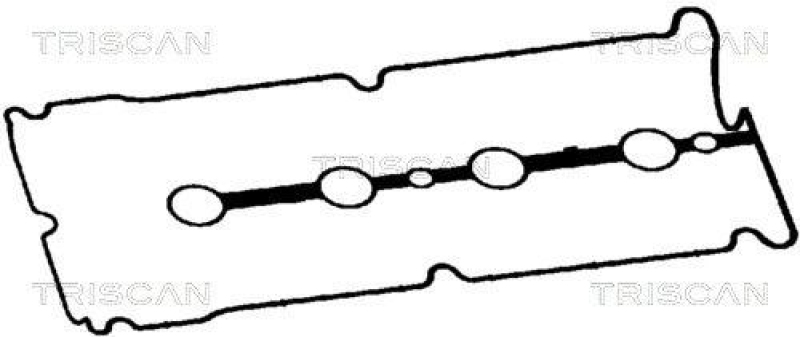 TRISCAN 515-4049 Ventildeckeldichtung für Mazda