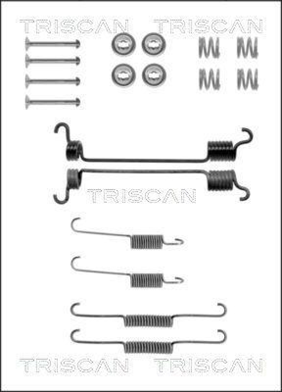 TRISCAN 8105 142561 Montagesatz F. Bremsbacken für Nissan