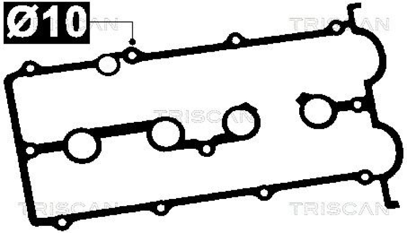 TRISCAN 515-4051 Ventildeckeldichtung für Mazda