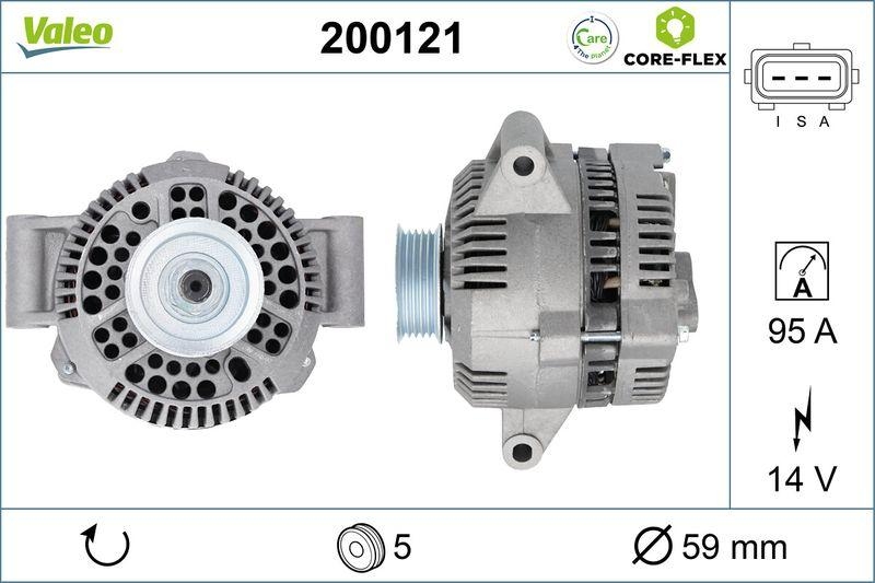 VALEO 200121 Generator - CORE-FLEX - FORD Mondeo